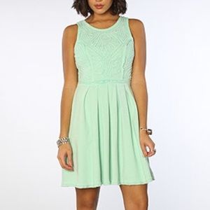 💄Girls Night Out HP💄Mint Soutache Dress